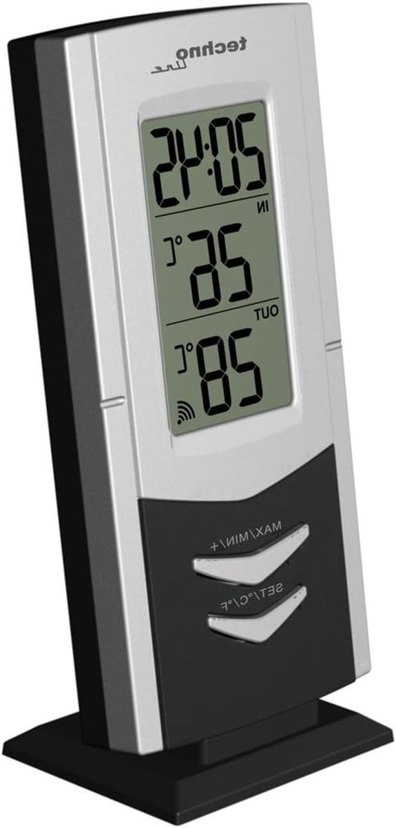 Draadloos Weerstation met Binnen- en Buitentemperatuur | Meet Binnenklimaat