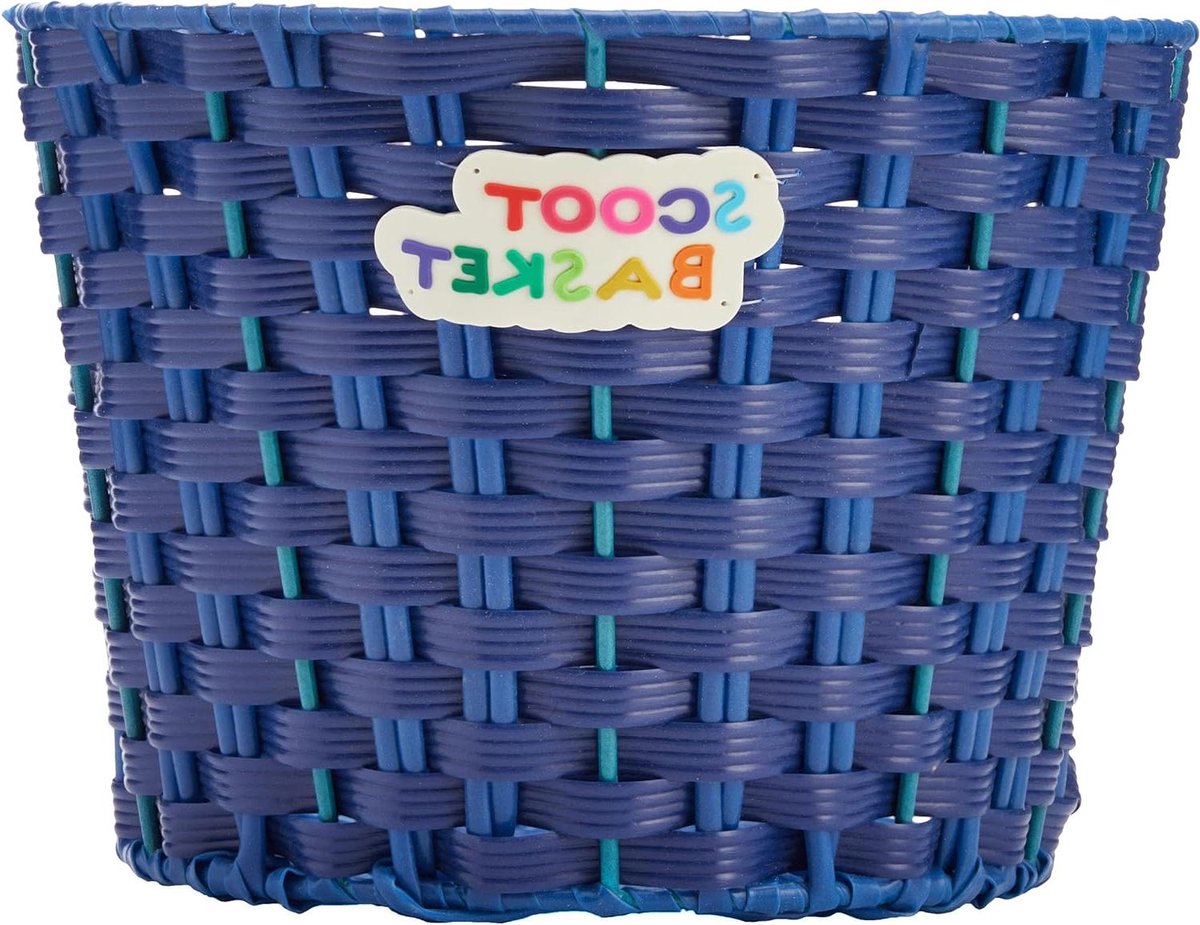 Scoot Mand - Scooter Tas - Spullen Vervoeren - Eenvoudig Bevestigen - One Size - Blauw