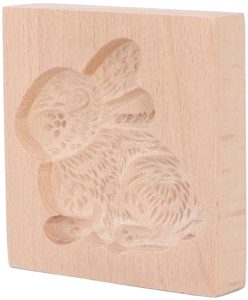 Store_7 - Houten Koekjesvorm - Herbruikbare Koekjespers - Beukenhout