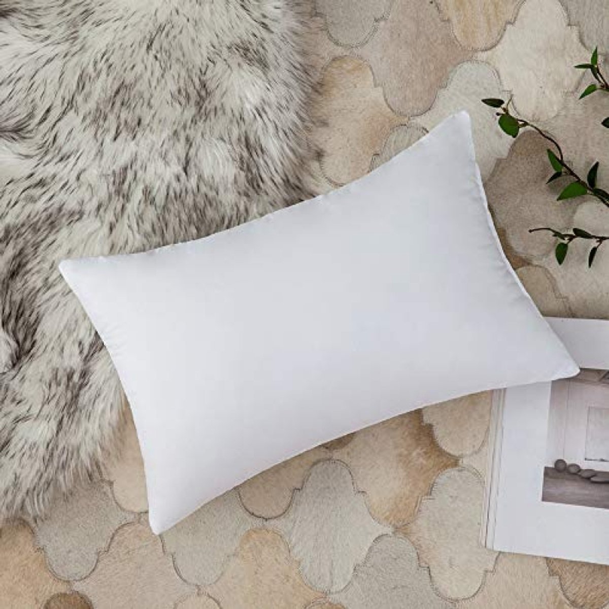 Kussenvulling 30x50 cm - Wasbare polyester binnenkussen voor sofakussen, decoratiekussen en zitkussen - 1 stuk