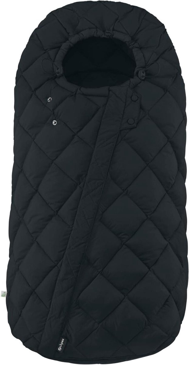 Voetenzak - Babyzak - Kinderwagen Gebruik - TOG 4 Warmte - 90 x 50 cm - Moon Black