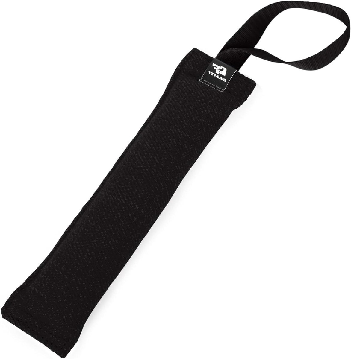 Honden Bijtworst - Trainingsdummy Hondenspeelgoed - Hondentraining Belonen - Sterk Nylon Materiaal - 30 cm - Zwart