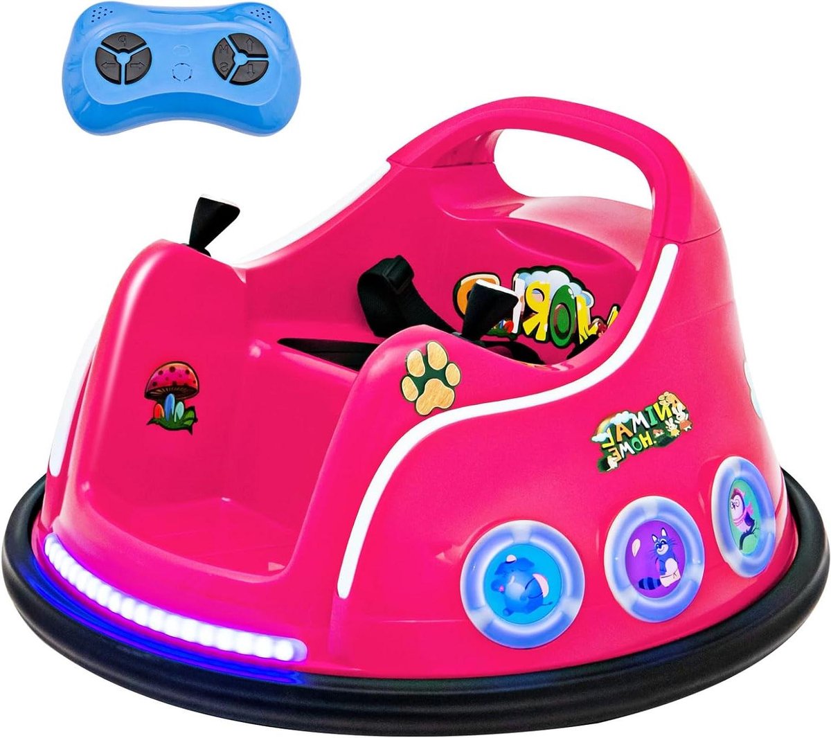 Kinderen Autoscooter - Bumper auto Elektrisch - Binnen en buiten spelen - 360 graden rotatie