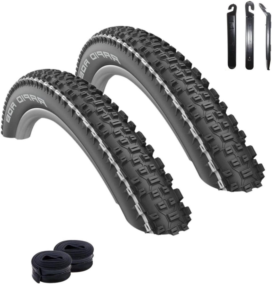 Fietbanden Set - Banden en Slangen - Fietsen Onderhoud - Met Extra Slangen - 27.5 x 2.25 inch