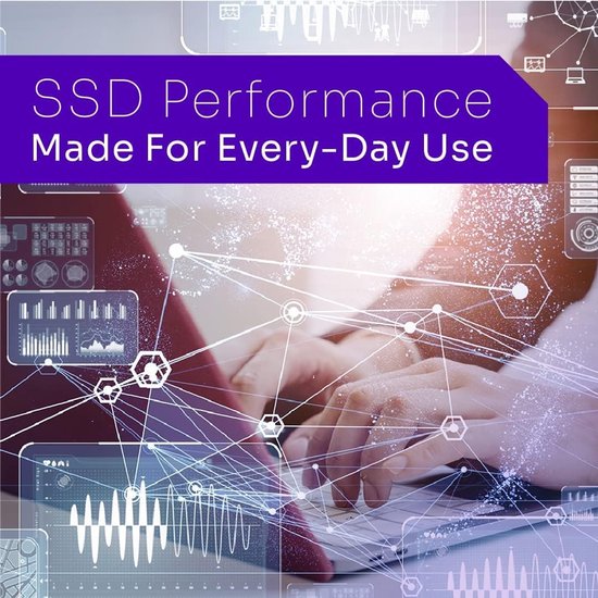 Interne SSD - Solid State Drive - Snellere Computer - PCIe 4.0 - 1 TB - Zwart — afbeelding 4