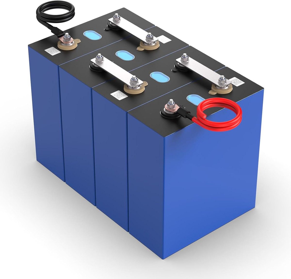 Lithium Batterij Cellen - LifePO4 Accu - Energie Opslag - Hoge Energiedichtheid - 280 Ah - Grijs