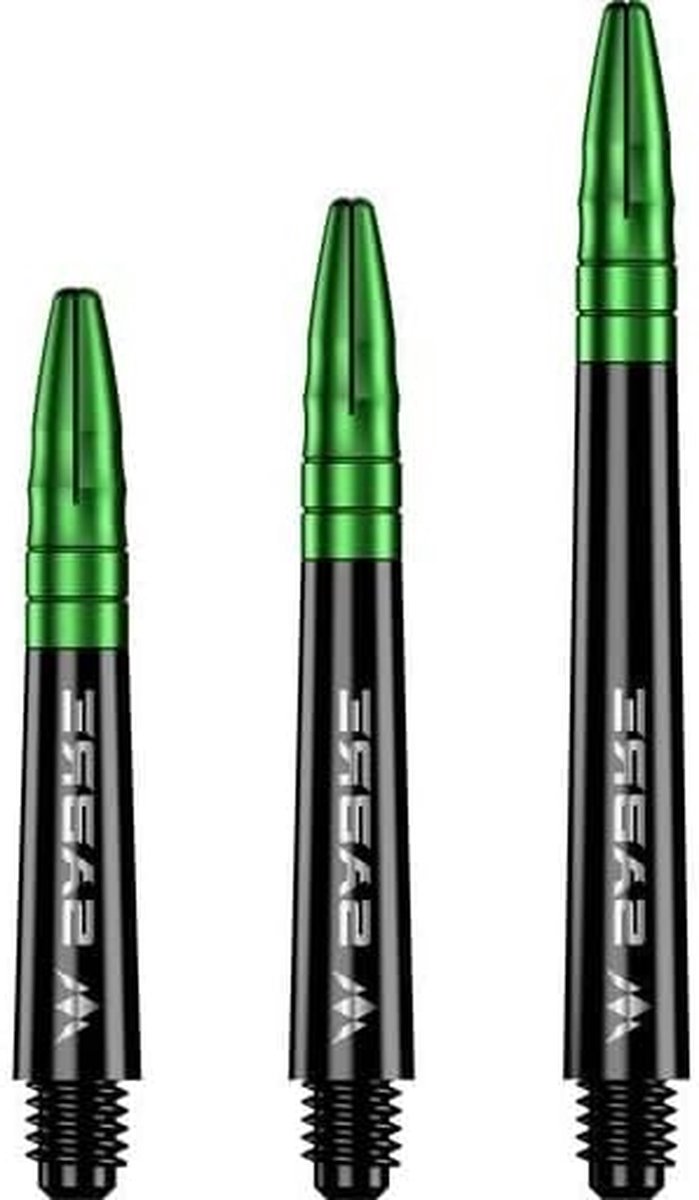 Dart Shafts - Pijltjes Accessoires - Precisie Darts - Duurzaam Materiaal - 11 cm - Groen