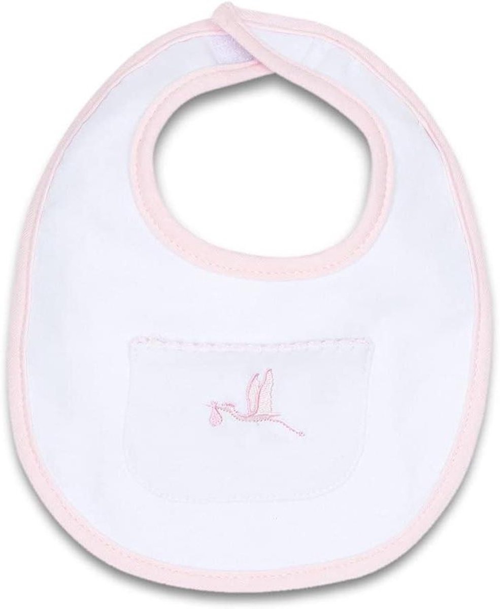 Babymand met Teddybeer - Kraammand Pasgeboren - Cadeau Geven - Handgemaakte Rietmand - 30 cm - Roze