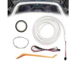 Led Kofferbakstrip - Auto Binnenverlichting - Kofferbak Verlichten - Automatische Sensor - 4 meter - Wit
