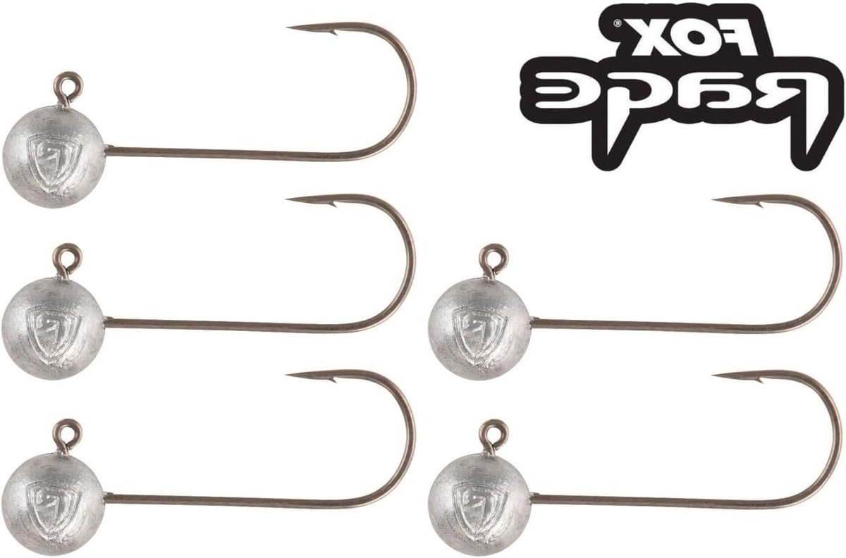 Micro Jig Hoofden - Jigkoppen Vissen - Vissen Lokaas - Superscherpe Haak - 2g 5 Stuks - Zilver