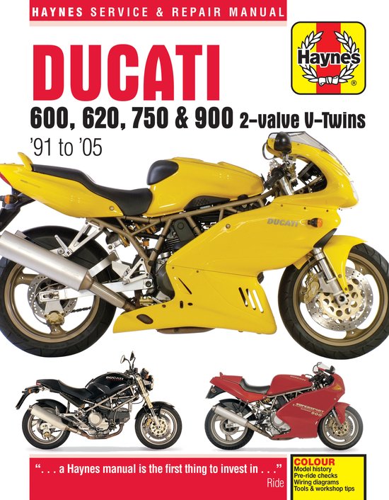 Ducati 600 750 & 900 (91-05) - cover