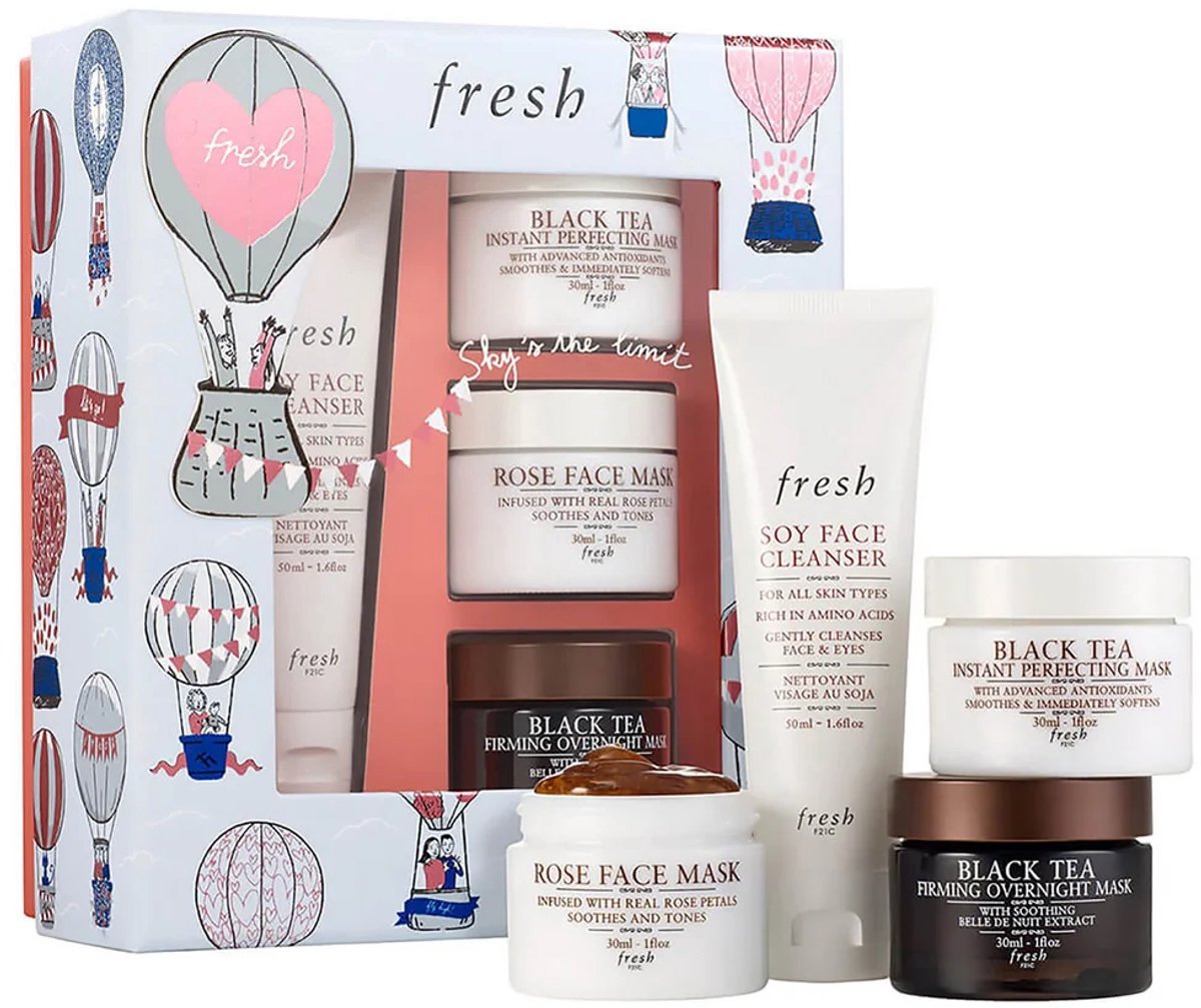 Fresh CLEANSE & MASK KIT 4 STUKS - 3 x 30ml en 1 x 50ml