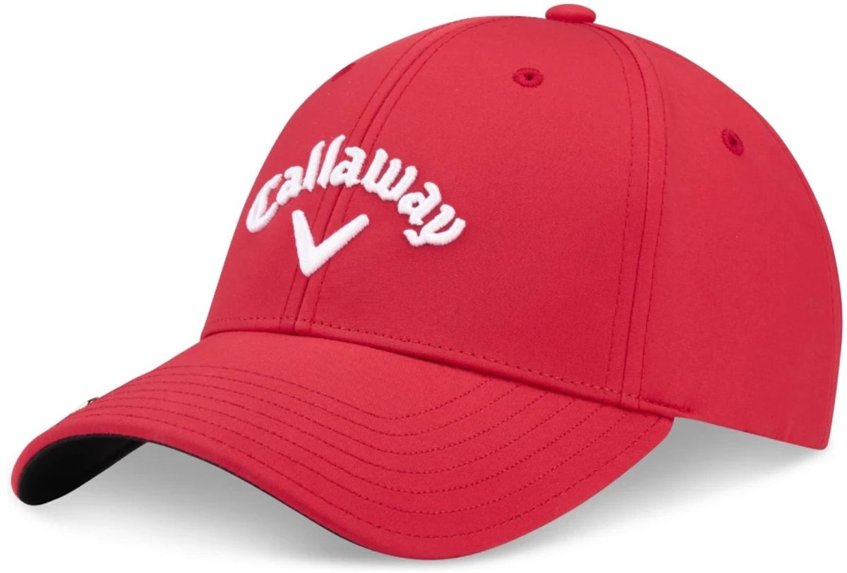 Callaway Stitch Magnet Golfcap 2026 - Rood