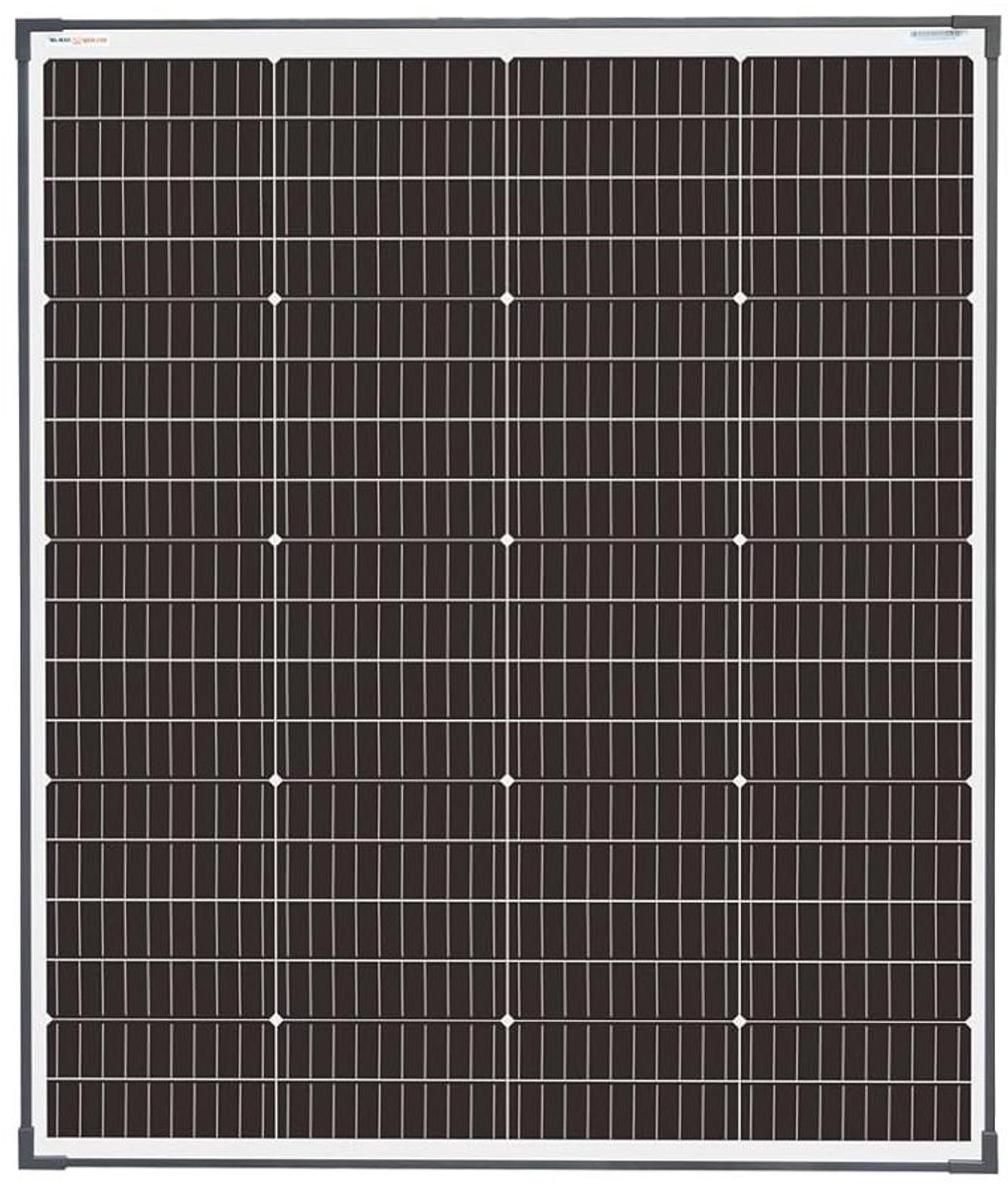 Monokristallijn Zonnepaneel - PV Module - Energie Opwekken - Hoge Efficiëntie 23.1% - 1010 x 765 mm - Zwart