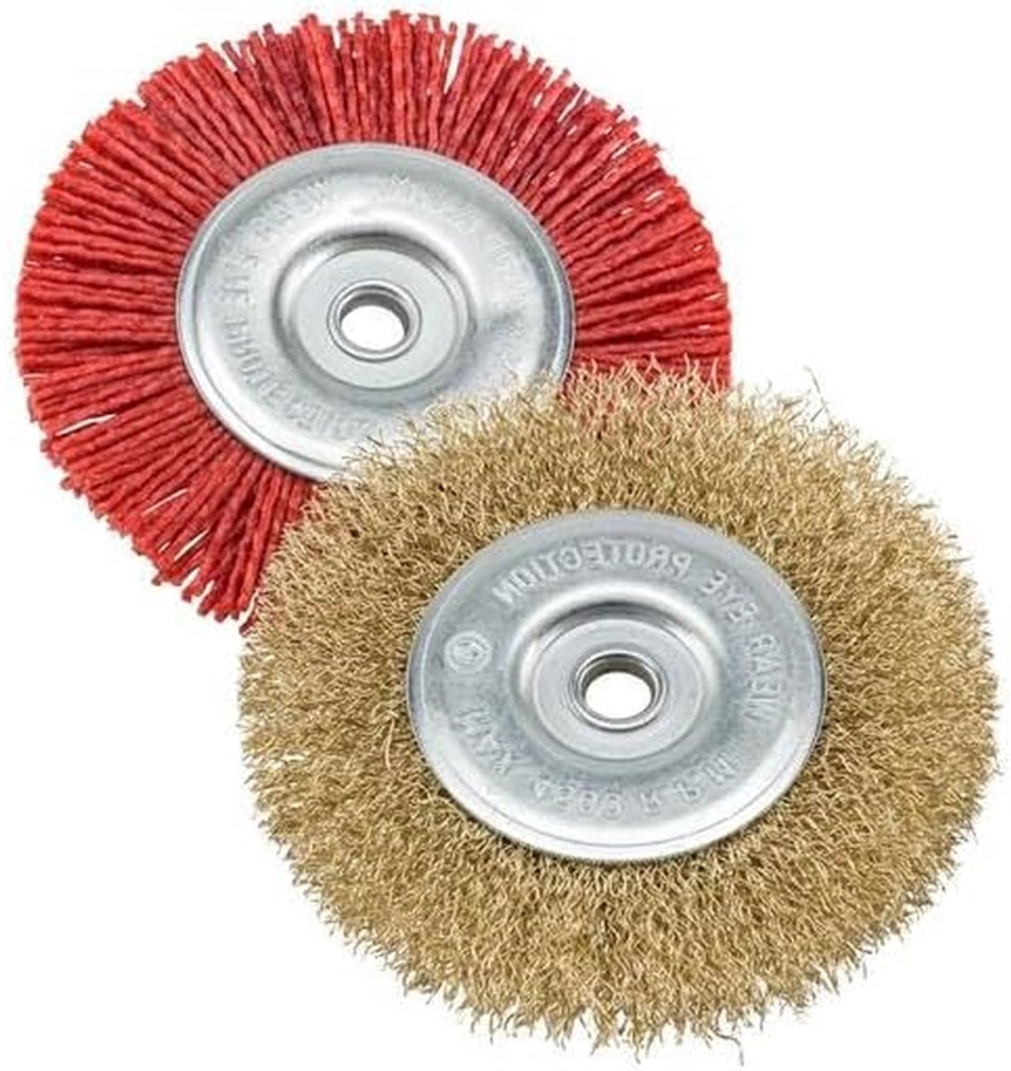 Reserveborstels Voegenreiniger - Borstelset Voegen - Voegen Schoonmaken - Originele Onderdelen - Set van 2 - Metaal