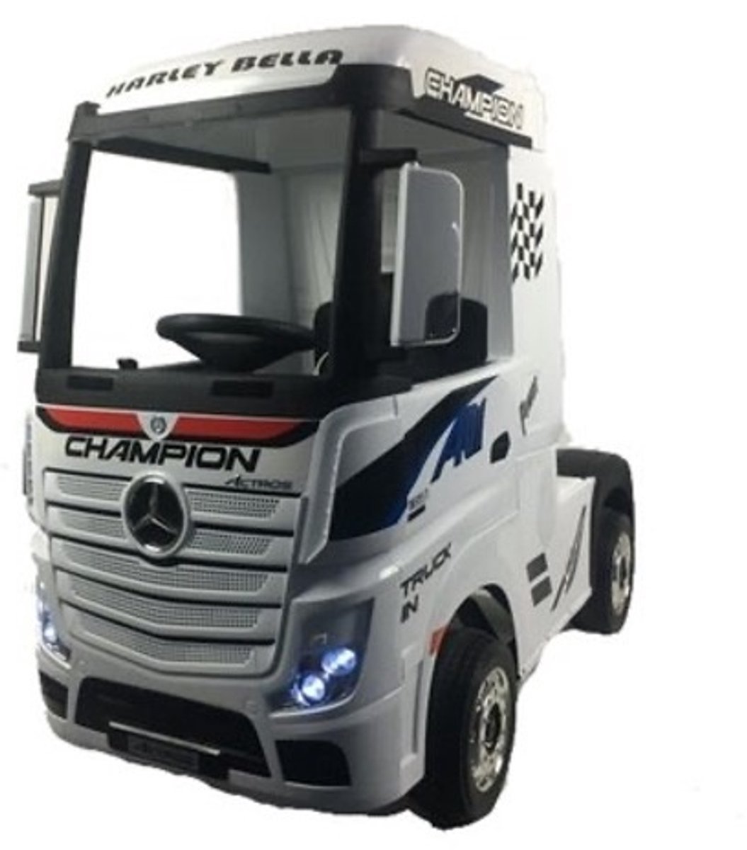 Mercedes Actros 12V kindervrachtwagen wit