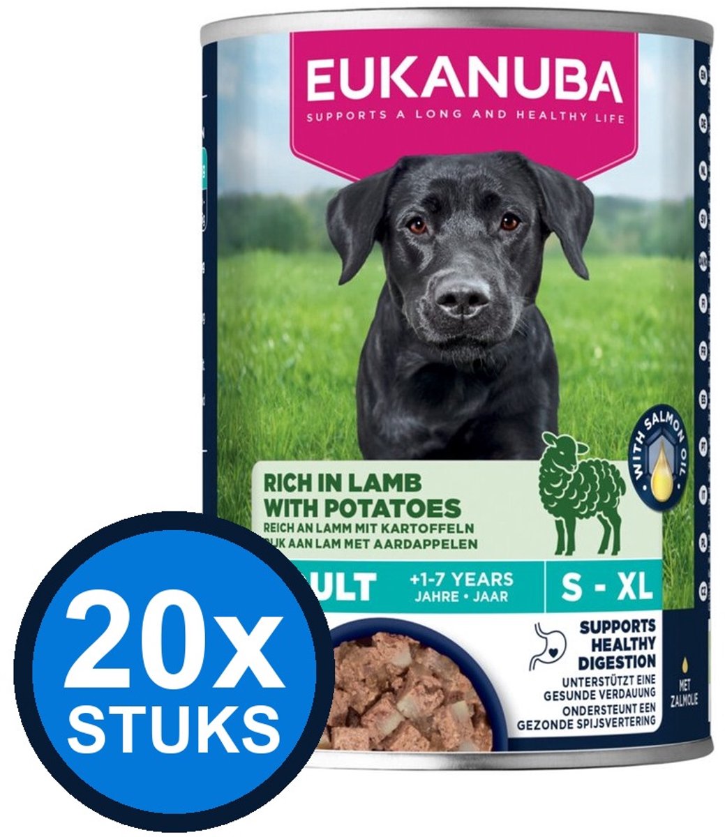 Eukanuba Eukanuba - Life Care Dog Wet Adult Lamb & potato - Hondenvoer Natvoer - 400 g