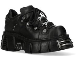 New Rock METALLIC M-120N-C26 Unisex Veterschoenen - zwart - EU47