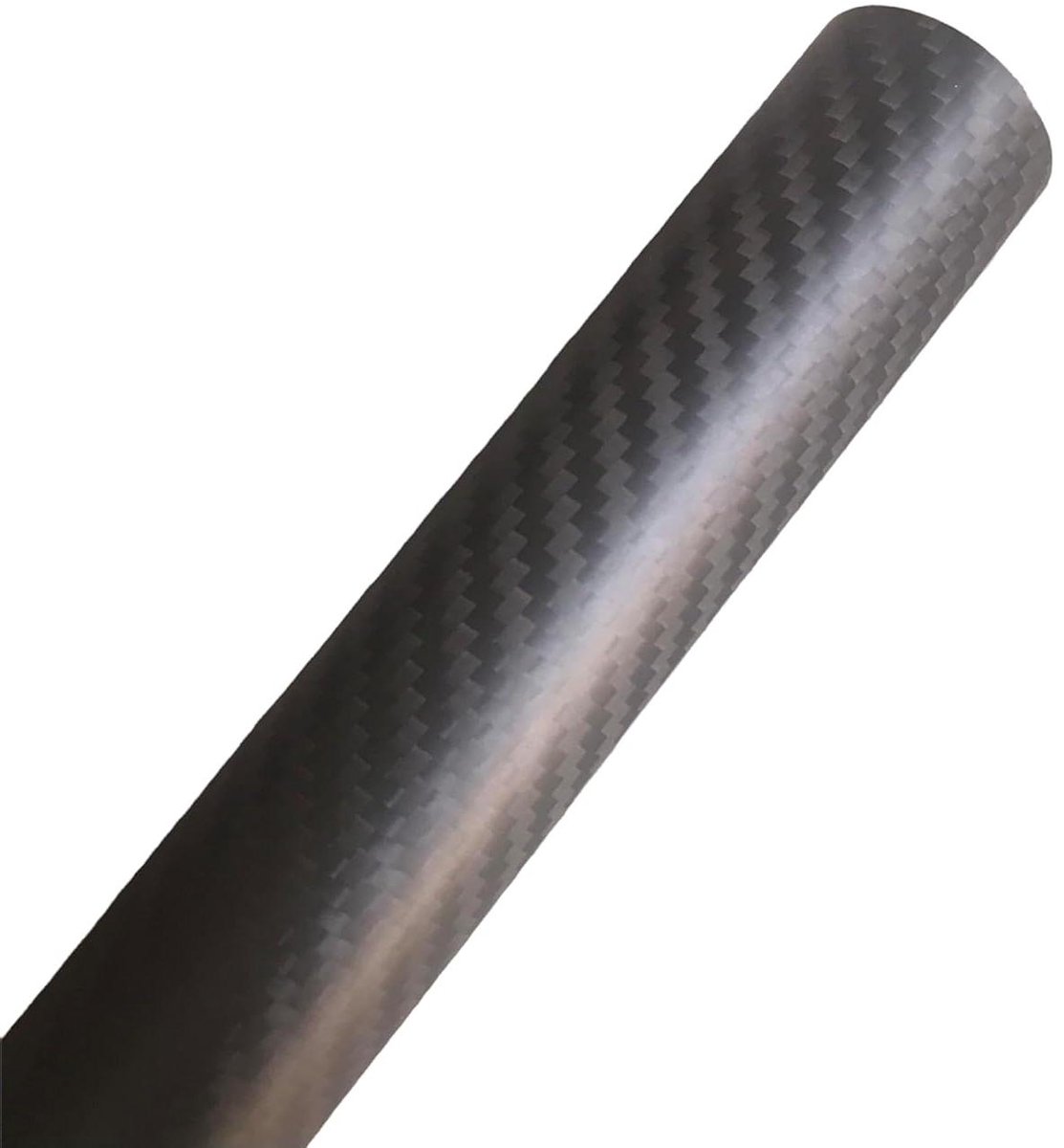Carbon Fiber Tube - Koolstofvezel Koker - Lichtgewicht Constructies - UV & Corrosiebestendig - 100 cm - Zwart