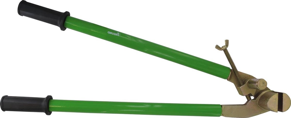Afbuigtang - Gootijzer tang - Metaal buigen - Traploos instelbare hoek - 800 mm - Groen