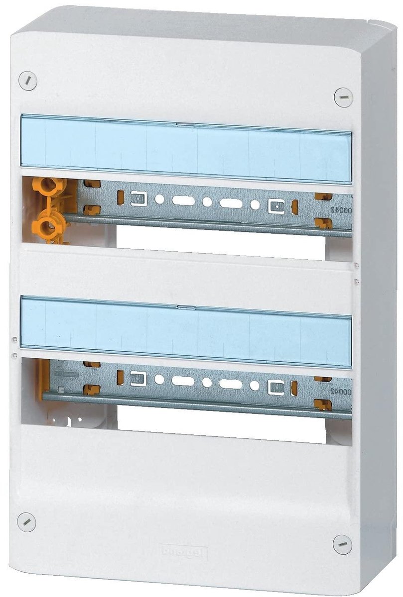 Drivia Verdeelkast - Groepenkast Kast - Zekeringen Organiseren - 3-weg Verstelbaar - 26 Modules - Wit