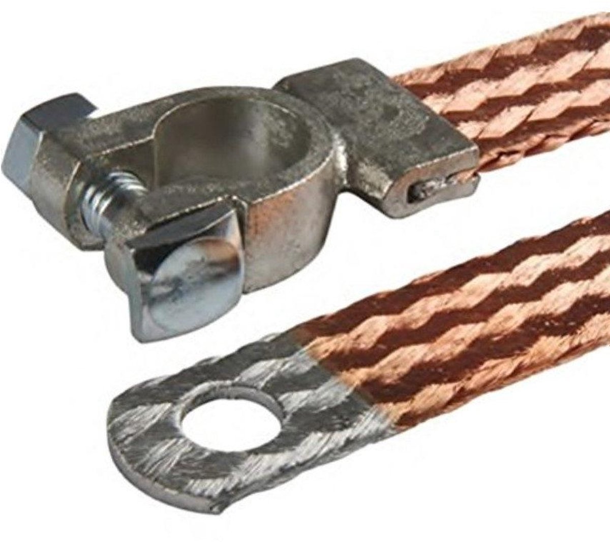Massakabel met poolklem voor accu 300 mm lengte 50 mm² 300A