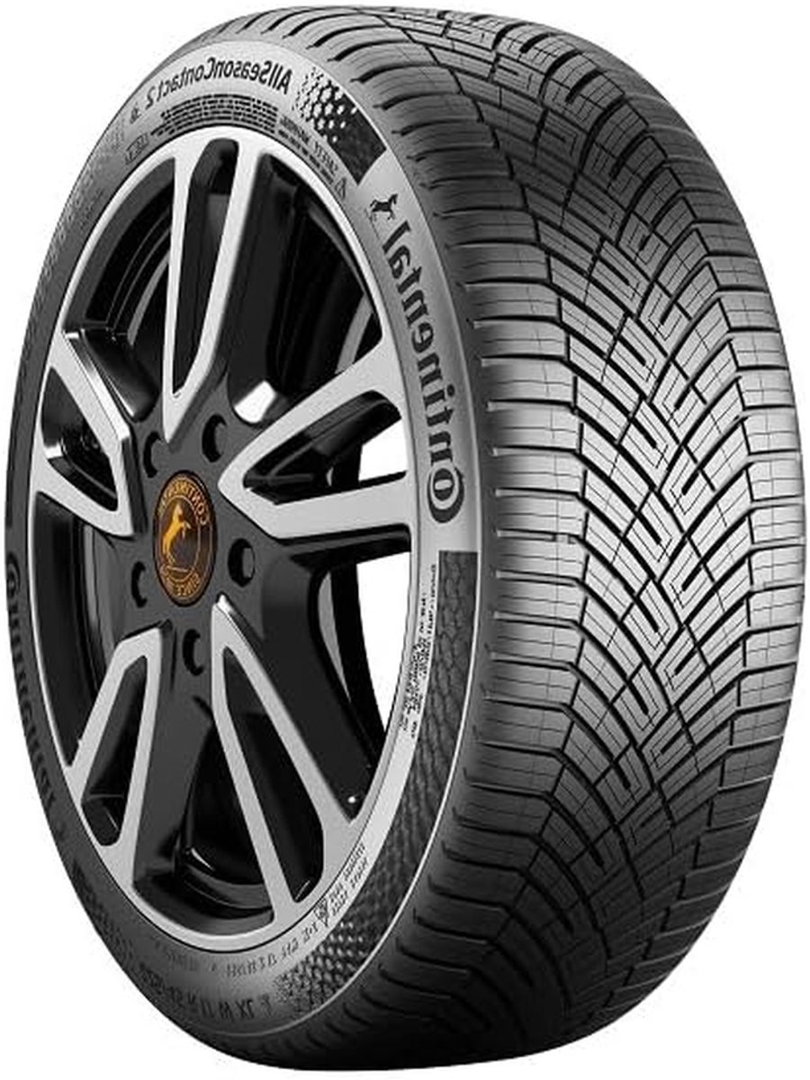 AllSeasonContact 2 Banden - Vierseizoenenbanden Personenwagen - Veilig Rijden - XL Laadvermogen - 225 40 R18 - Zwart