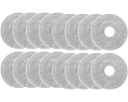 (16-pack)Dweilpads reserveonderdelen voor Dreame L10 Ultra/ L10S Pro / L10S Ultra Heat/ L10 Prime/ L20 L30 L40 L50 Ultra/ X30 X40 X50 Ultra/Mova E30 V50 Ultra P10 P50 Pro Ultra Robot dweildoeken
