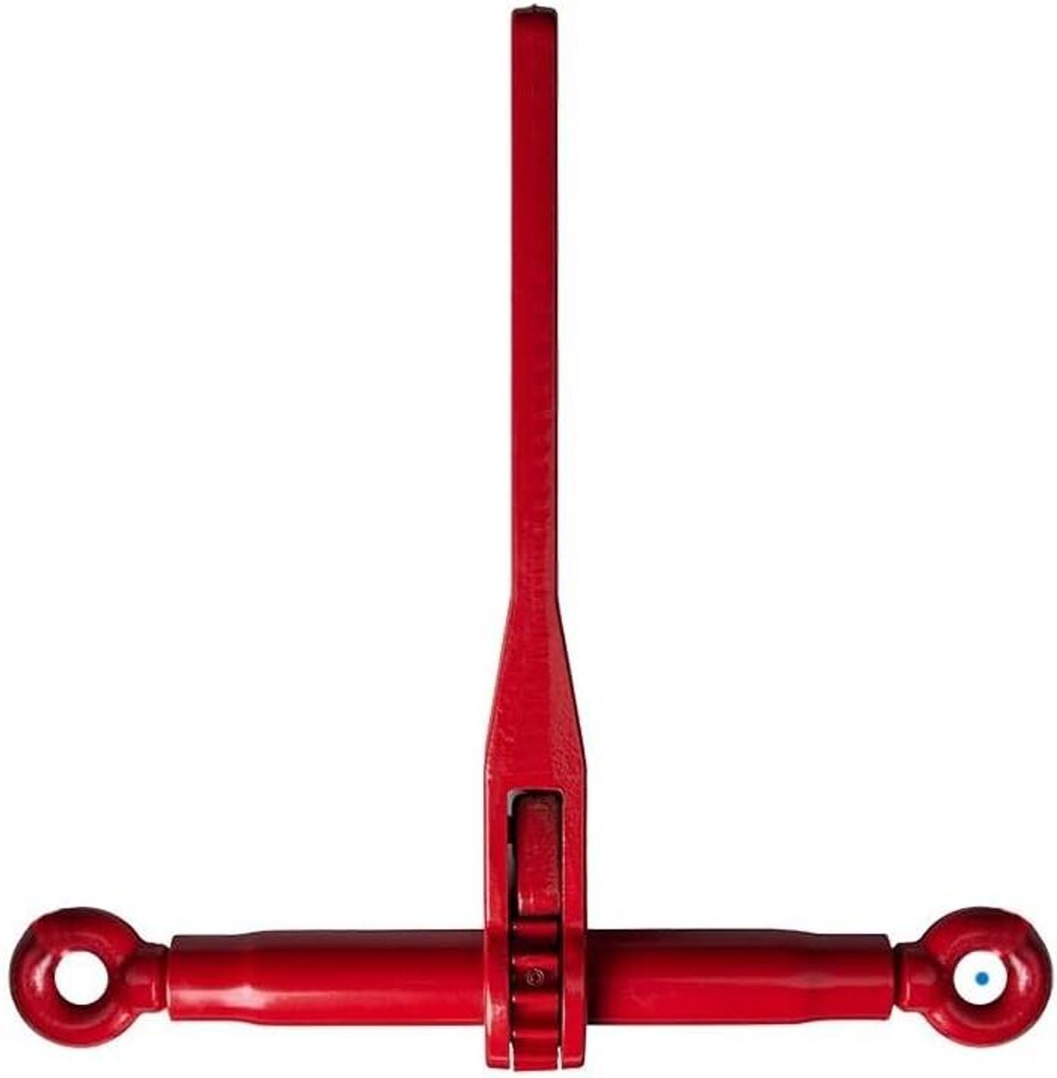 Ratelspanner Kettingspanner - Spanratel Sjorapparaat - Lading Zekeren - Uitdraaibeveiliging - 8 mm - Rood