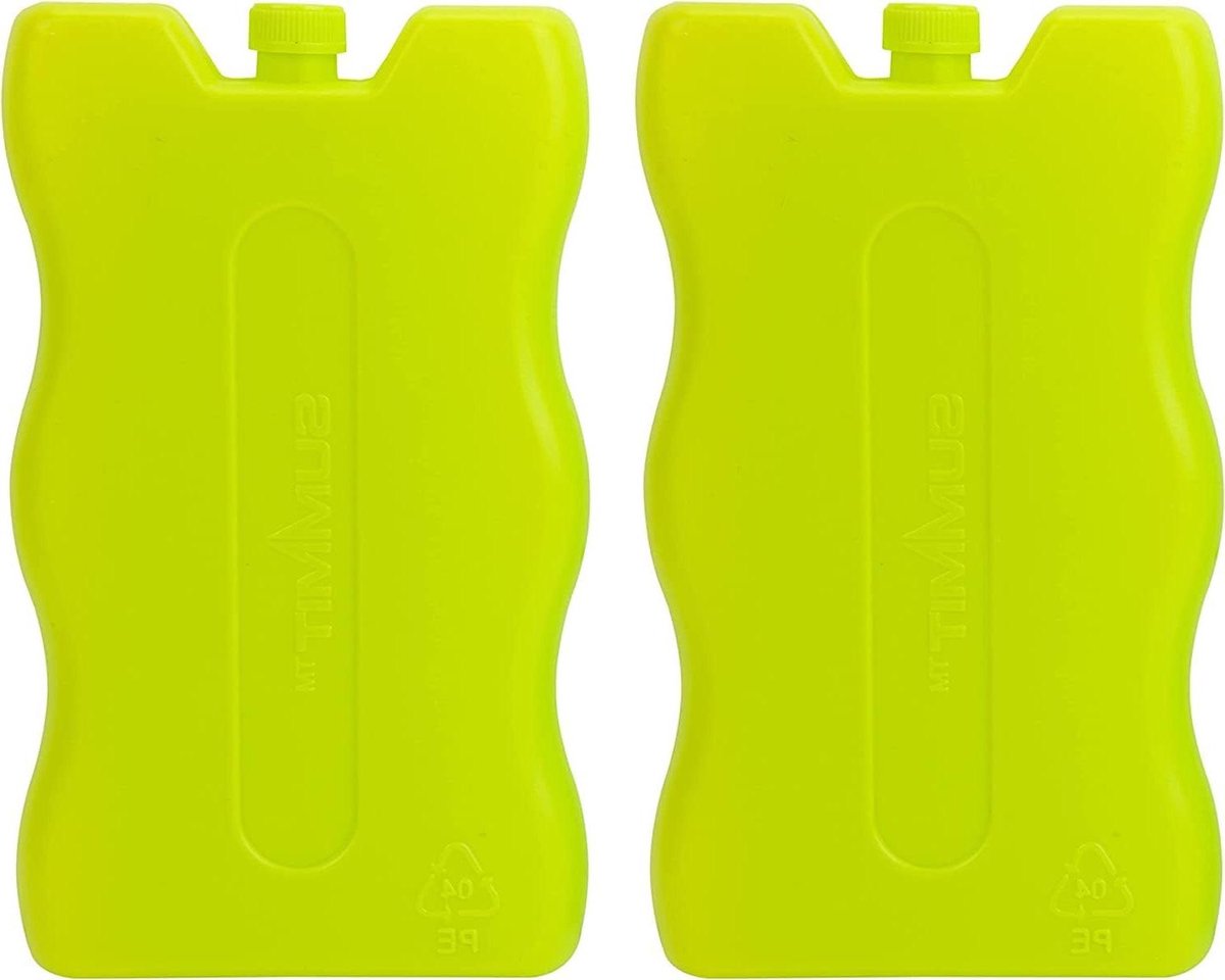 Ijspakketten Koelbox - Vriezer blokken Koeltas - Eten Koel Houden - Lekvrij Herbruikbaar - 200 ml - Blauw