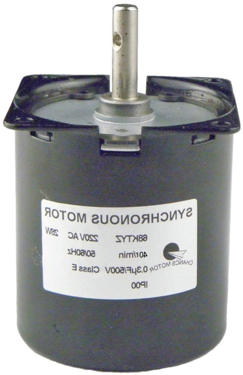 Synchronous Gear Motor - Reductiemotor Elektrische Motor - Modelbouw Automatisering - Laag Geluidsniveau - 7mm Schachtdiameter - null