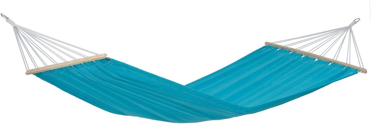 Comfortabele Staafhangmat Blauw 220x120cm | Voor Binnen en Buiten