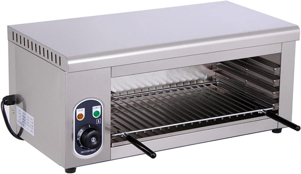 Commerciële Convectie Oven - Professionele Bakoven - Bakken en Braden - Grote capaciteit - 45 Liter - Rood