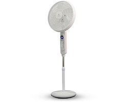 HomeVero statief ventilator - zomerkoeling - 3 snelheden- wit