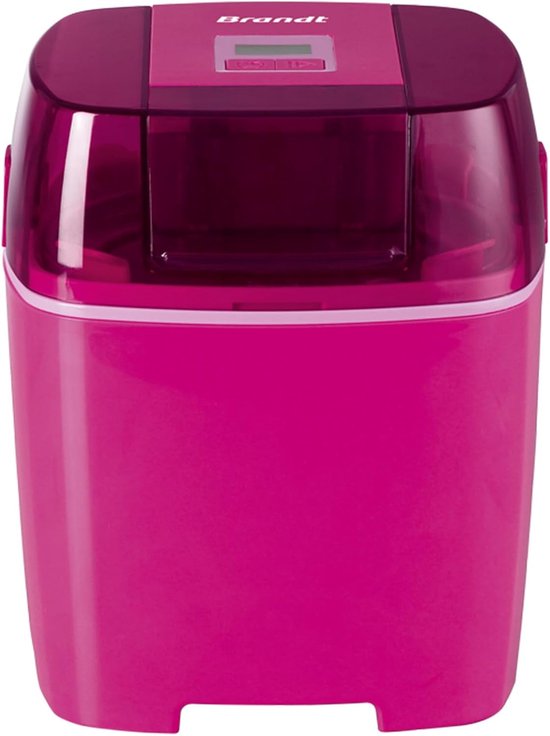 IJsmachine - Dessertmaker - Zelf IJs Maken - Digitale Timer - 1.5 Liter - Paars — afbeelding 3