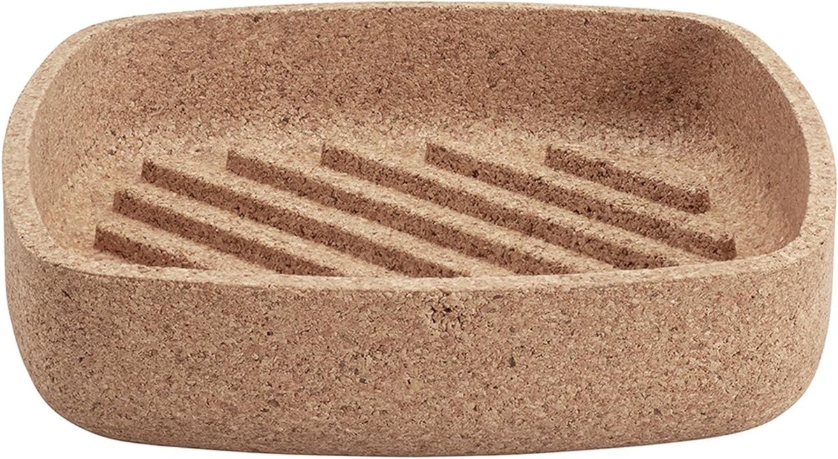 Broodmand Kurk - Serveerschaal - Brood Serveren - Kruimels Vangen - 0.1 x 0.1 x 0.1 cm - Bruin