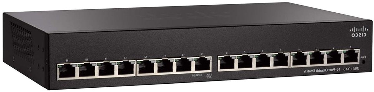 Onbeheerde Gigabit Switch met 16 Poorten - Plug & Play Netwerk Uitbreiding