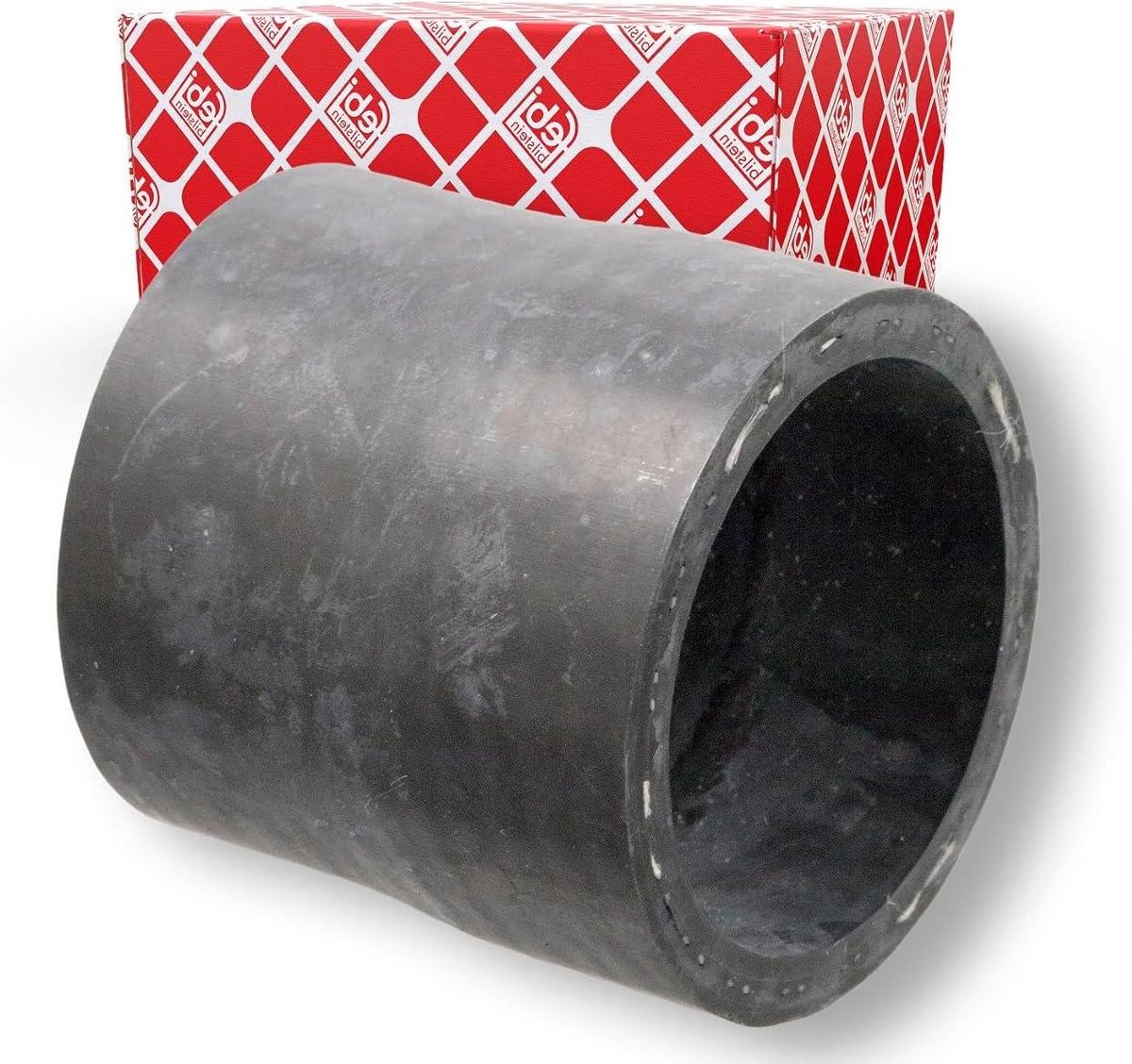 Radiatorslang - Koelslang Motor - Motor Koelen - Textielinzet Rubber - 424 mm - Zwart