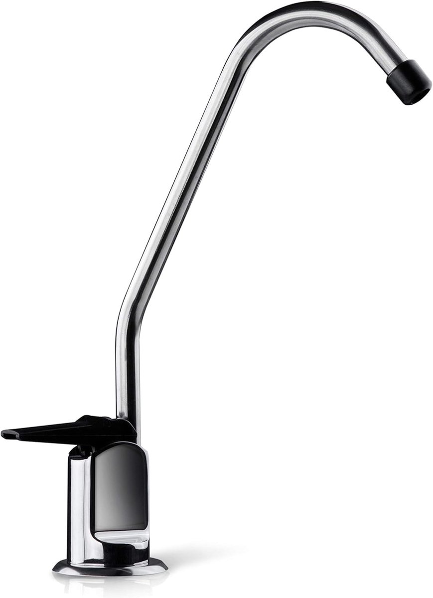 iSpring GB1 Loodvrij omgekeerd osmosefilter Drinkwater, standaard RO-kraan zonder luchtopening, chroom 2