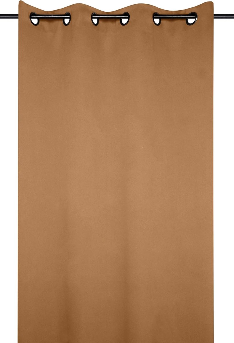 CASA gordijn, 135 x 250 cm, lichtbruin