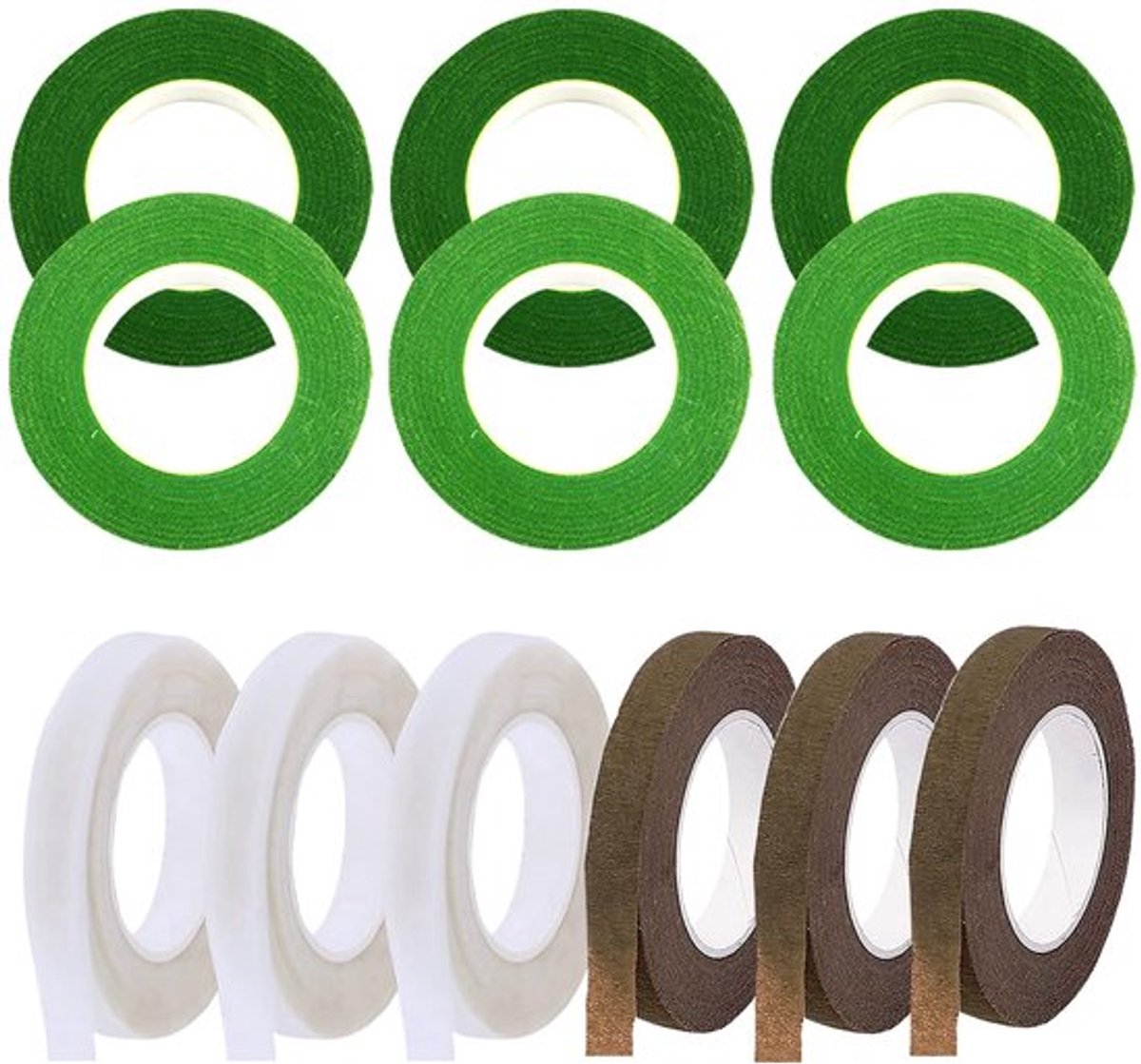 Dailygoody - Flora Crepe Tape - Bloemistenlint - Sterk en eenvoudig