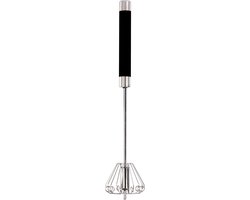 Hand Garde - Eierklopper Mixen - Snel Beslag Maken - Semi-automatisch Duwen - 55 cm - Zwart