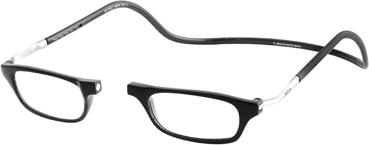 Leesbril Heren XL - Leesbril Magneet - Ogen Beschermen - Flexibele TR90 - 2 cm rekbaar - Blauw