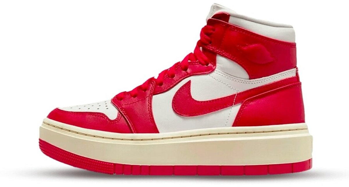 Air Jordan 1 Elevate High Damesschoenen 37.5 Summit /Coconut Milk/Varsity Rood