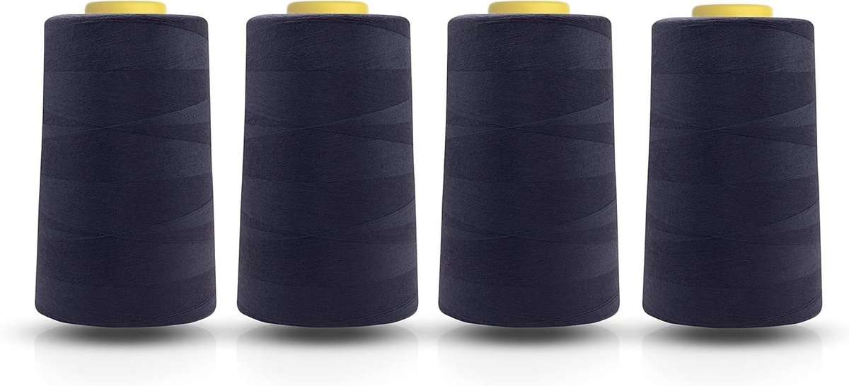 Polyester Garen - Naaimachine Garen - Kleding Maken - Veelzijdige Kleuren - 5000 Yards - Blauw