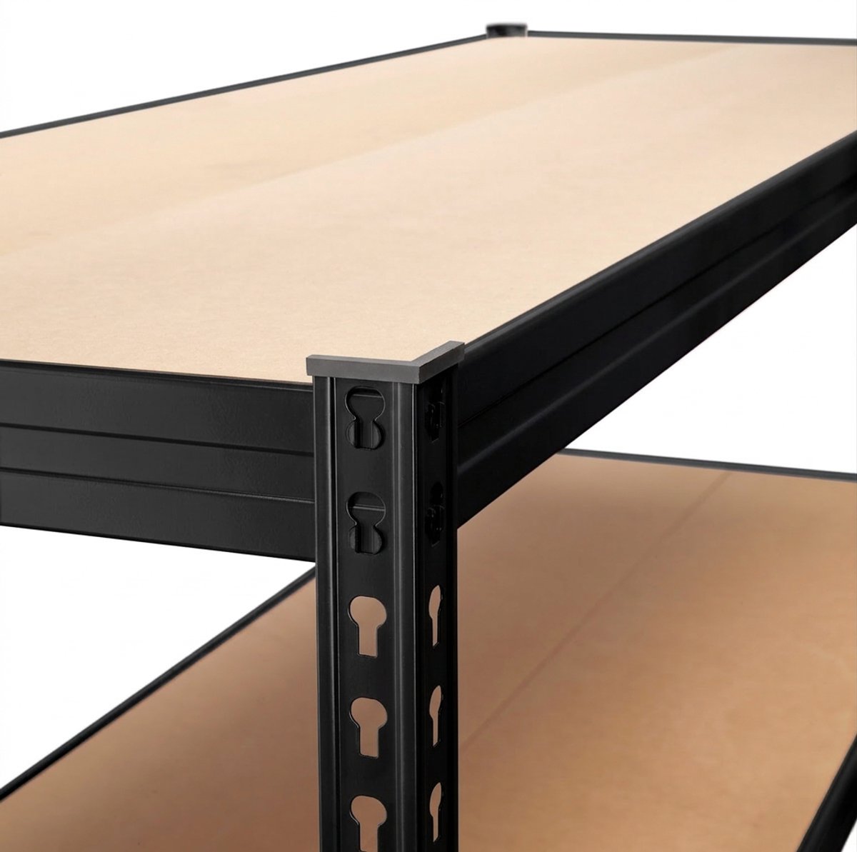 Avasco ROBUS400 180x180x60 cm 4T MDF Zwart Opbergrek