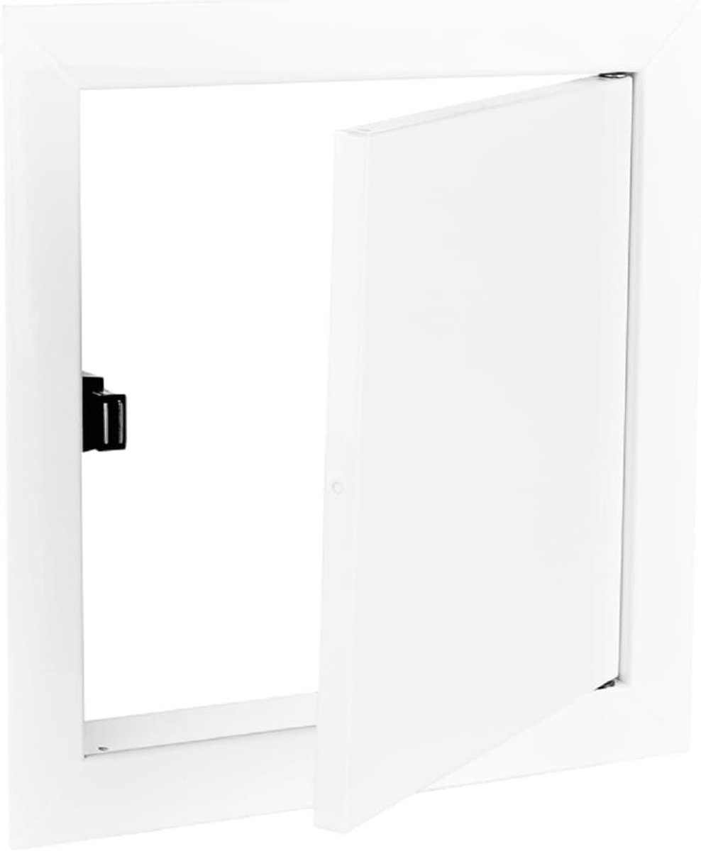 Inspectiedeur - Revisiedeurtje - Snelle Toegang - Duurzame Poedercoating - 200 x 200 mm - Wit