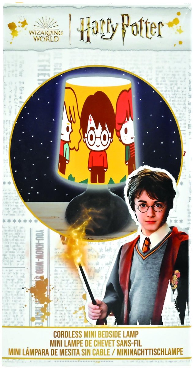 Harry Potter Mini Nachtlamp Snoerloos van Teknofun — afbeelding 4