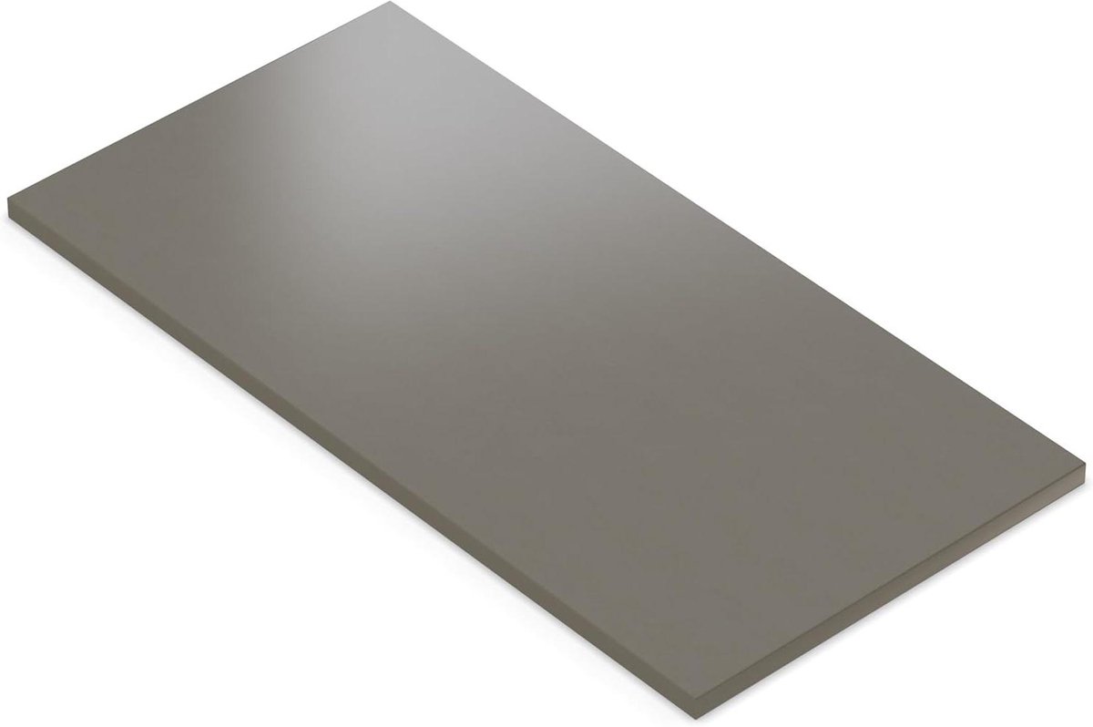 Tafelblad - Werkblad - Meubelprojecten - Vochtbestendig - 70x70 cm - Alux Caviar