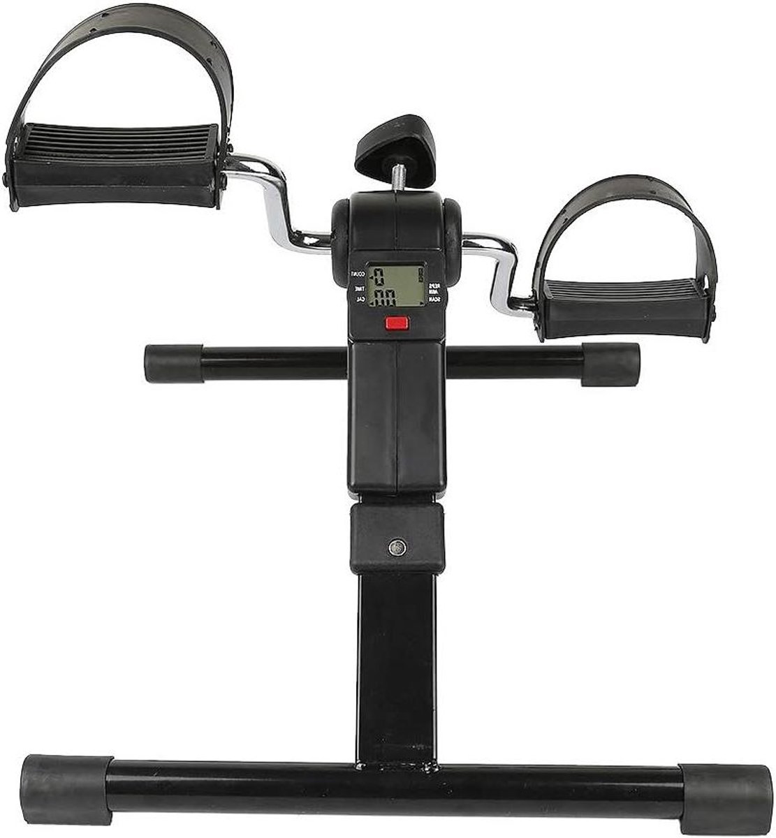 Mini Hometrainer - Onder Desk Fiets - Arm Been Training - LCD Scherm - 37x50x23.5 cm - Zwart